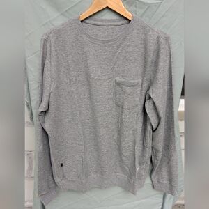 Vuori Men's Medium Light Grey Sweatshirt